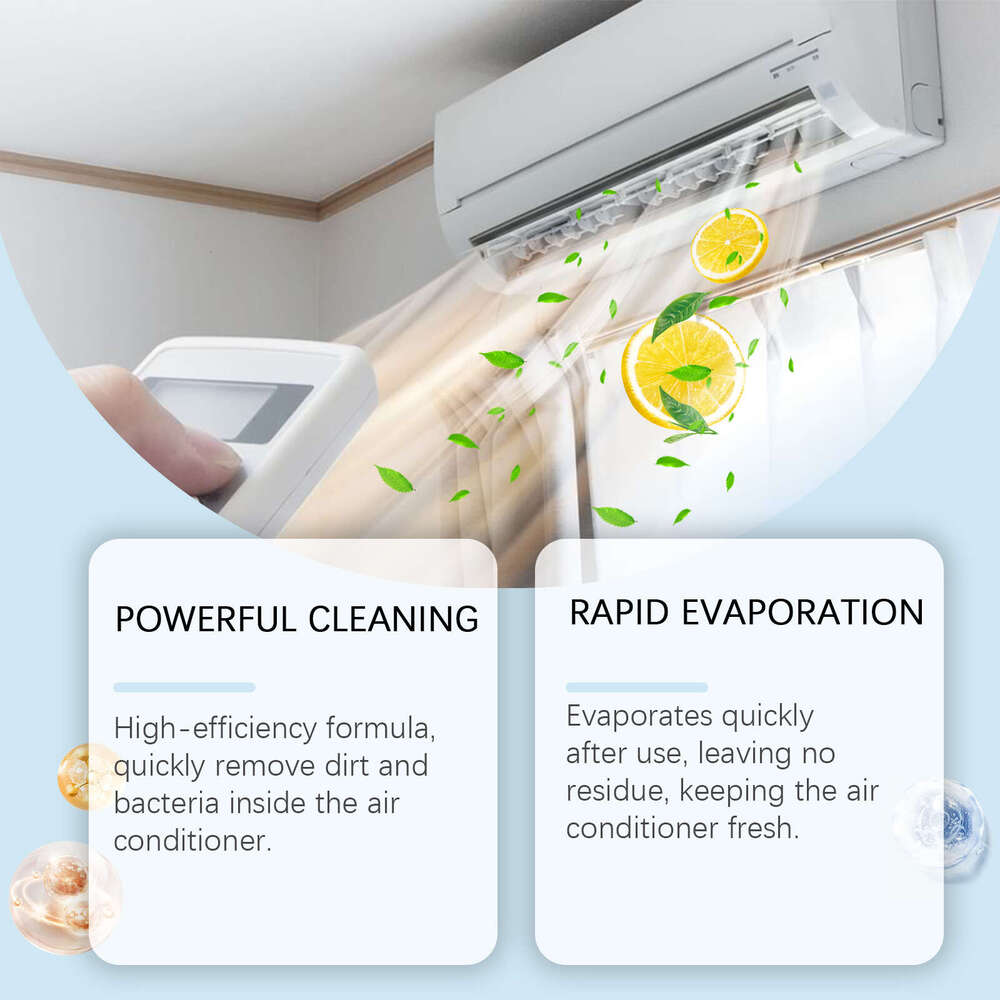 JAKEHOE Household Air Conditioner Indoor Unit Special Stain Removal Cleaning Foam Cleaner S260202