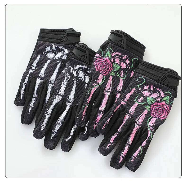 New Ghost Claw Outdoor Sports Touch Screen BMX ATV MTB Off Road Motorcycle Mountain Bike Motorbile Racing Gloves XJ260202