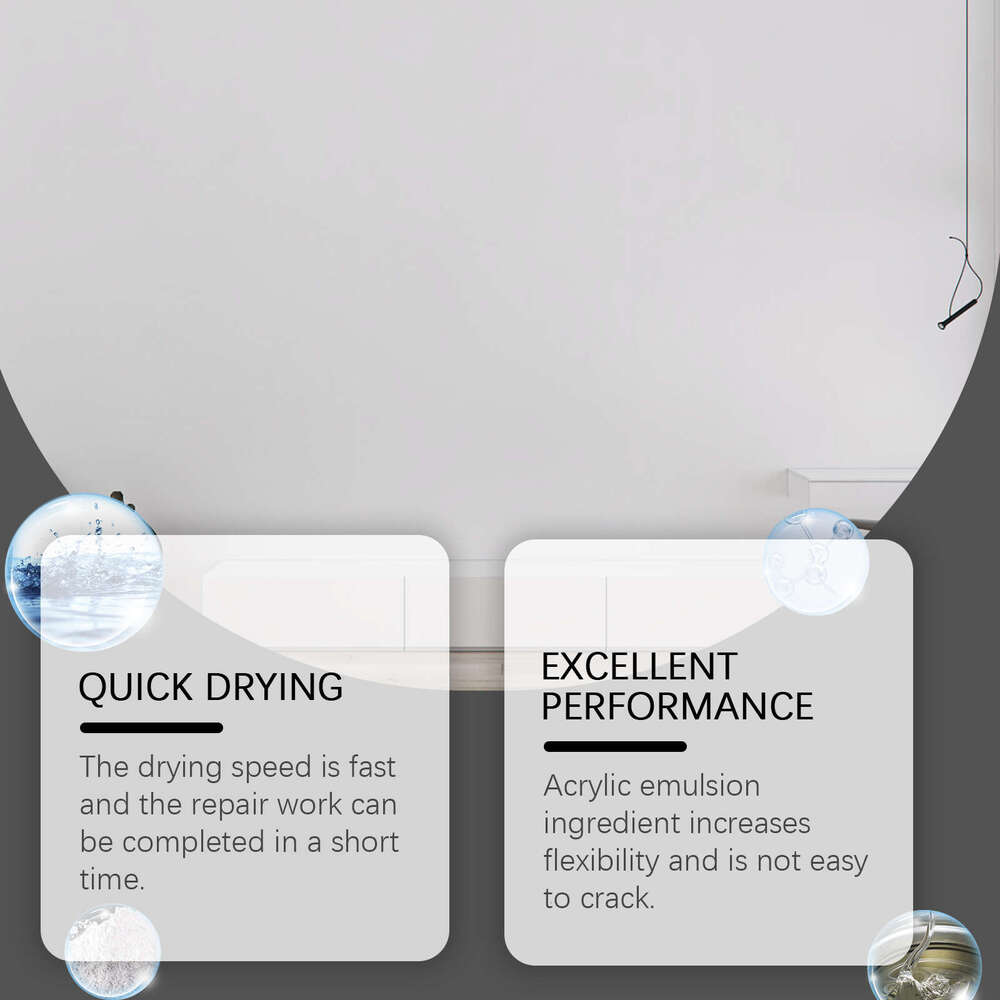 Renovation Covering Stain Removal Wall Paint Peeling Moisture-Proof Crack Repair Paste S260202