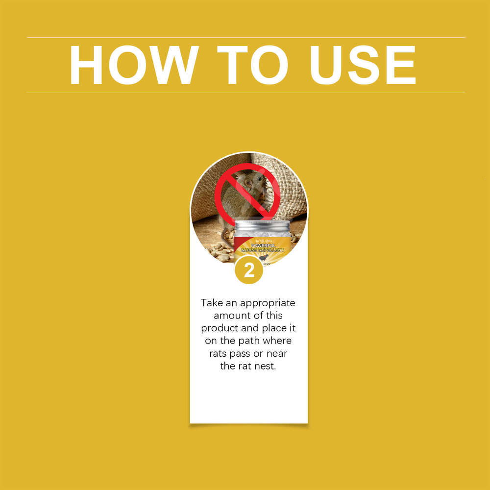 Paste Household Mouse Repellent Tracking Outdoor Anti-Mouse Catching and Avoiding S260202