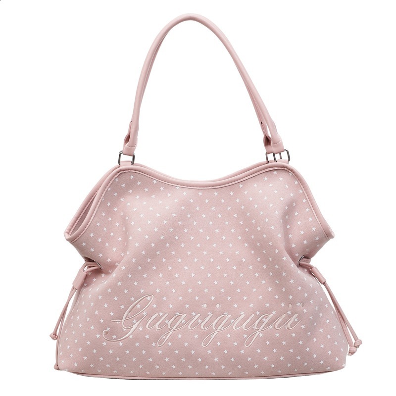 Polka Dot Patchwork Tote Bag Wing-shaped Small Handbag Fashion Womens Cool Underarm Shopping Bag Unique Purse 260104