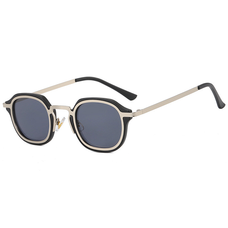 Designer Sunglasses Retro Classic Round Sunglasses For Men Women Metal Frame Vintage Luxury Fashion Unisex Shade With UV400 Protection QW651