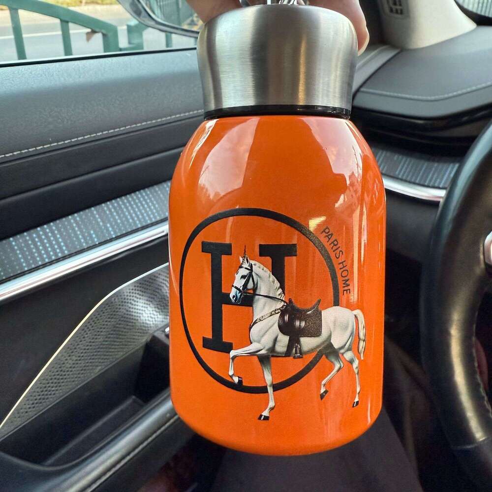 New Paris Horse 316 Portable Fashion Creative Pocket High-Value Insulated Ice-Cold Gift Water Cup