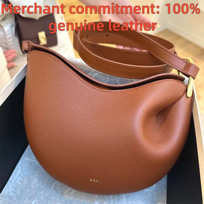 Tonca dumpling bag Luxury Designer bags tote Womens mens handbags genuine leather Shoulder Bag Top quality cowhide crossbody bag suede half moon Evening Bags