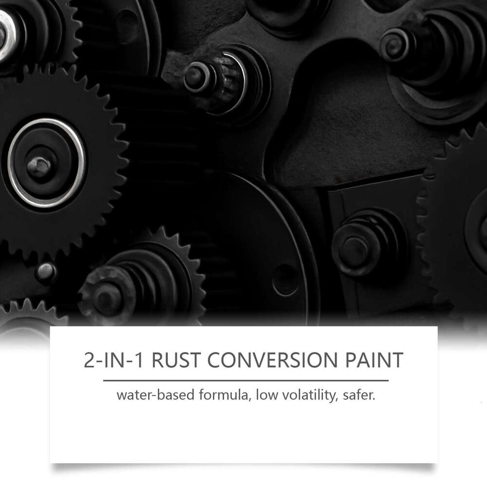 JAKEHOE 2-in-1 Rust Removal Water-Based Metal Cleaner Waterproof Rust-Resistant Corrosion-Resistant Primer S260202