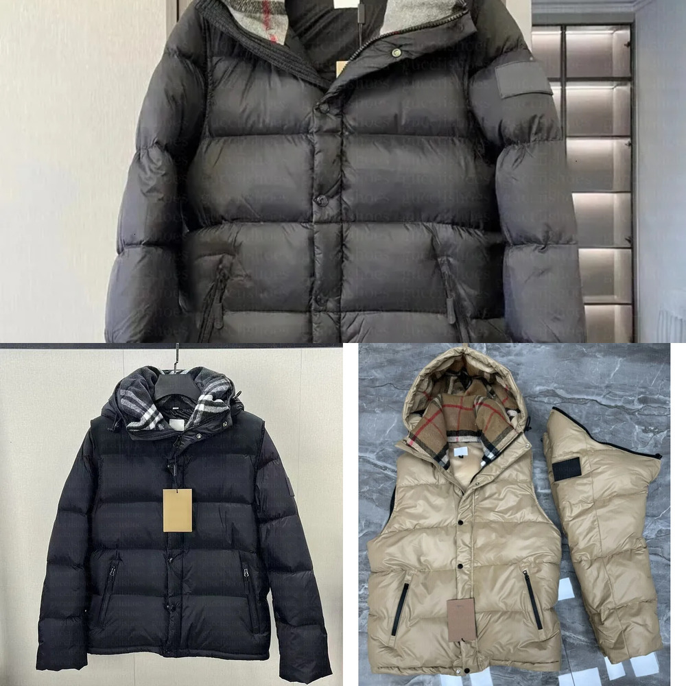 Men Jacket For Parkas Veste Male Winter Mens Waterproof Tech Women Puffer Down Hooded Coat Letter Black Outwears Warm Coats Designer