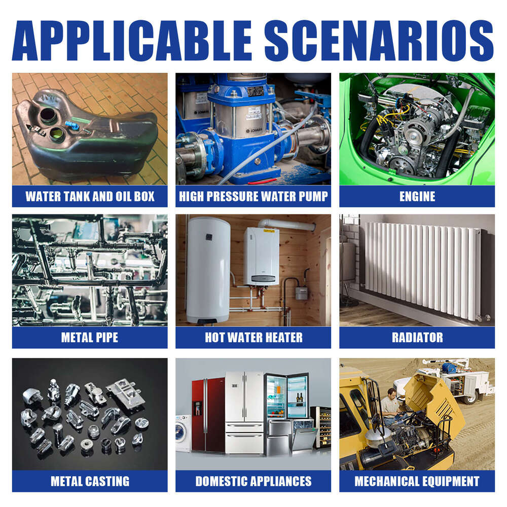 EELHOE AB High Temperature Resistant Glue Metal Casting Crack Repair Agent Leak Waterproof Electric Welding S260202 d55