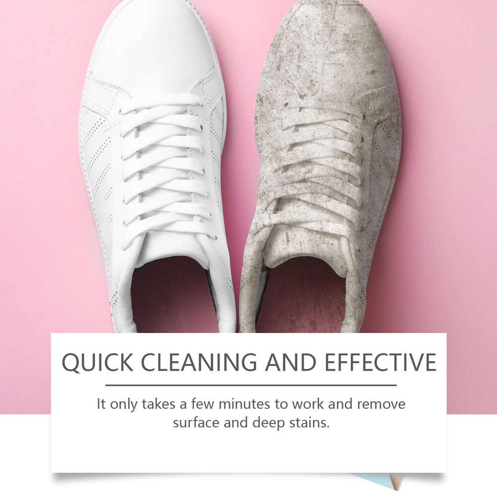 Jakehoe White Cream Stain Removal Dry Cleaning Agent Sneaker No-Wash Shoe Cleaner S260202