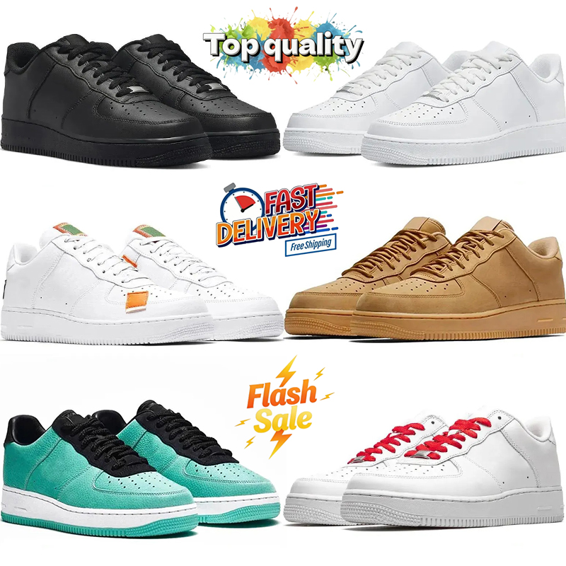 Designer Running Shoes af1s forc 1 af1s airfoc Casual Sneakers Shoes Men Women Classic Triple White Black Men Women Trainers Outdoor Sports Running 1s Shoes
