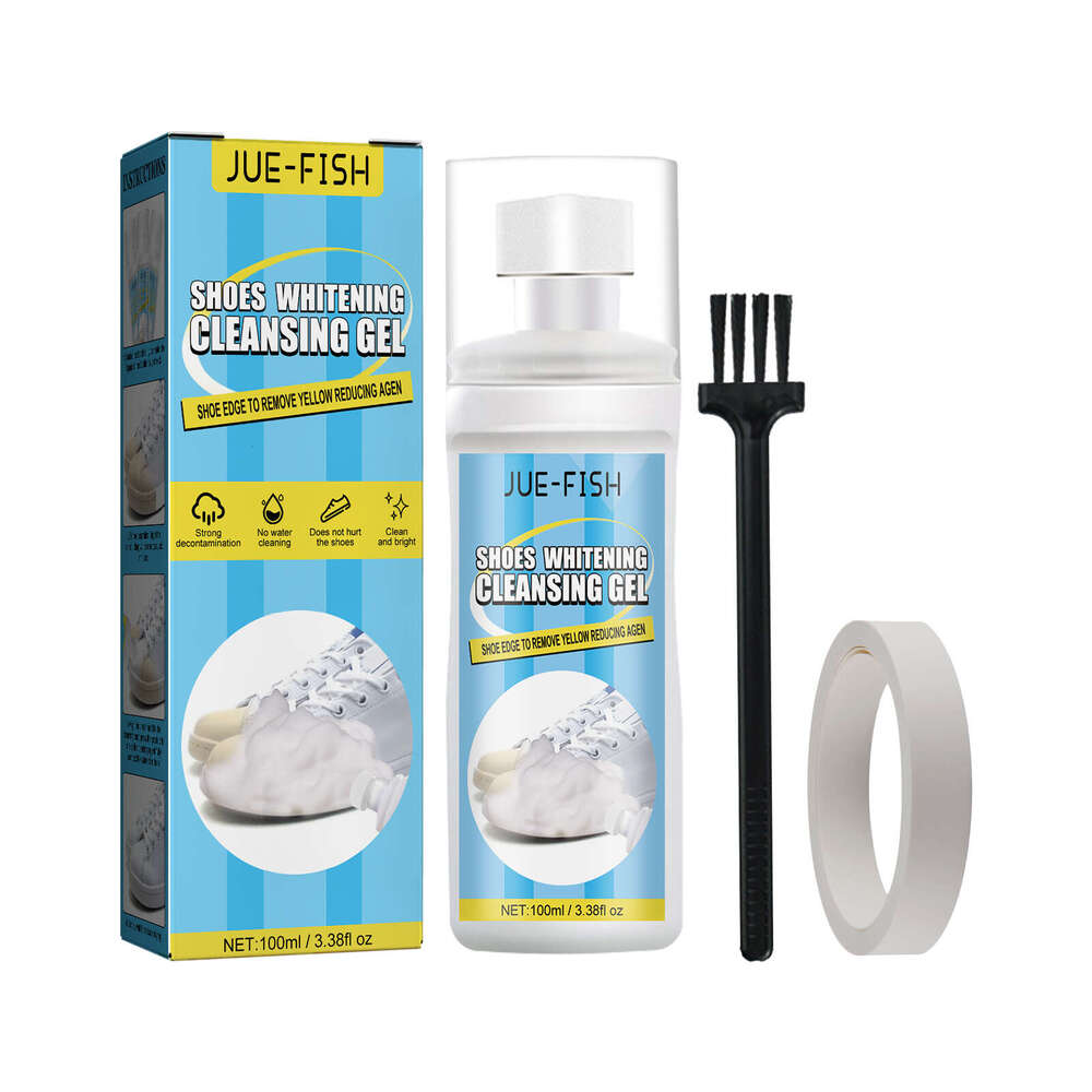 Jue-Fish Edge No-Wash Oxidation Reduction Remover Yellow Stain White Shoe Cleaner S260202
