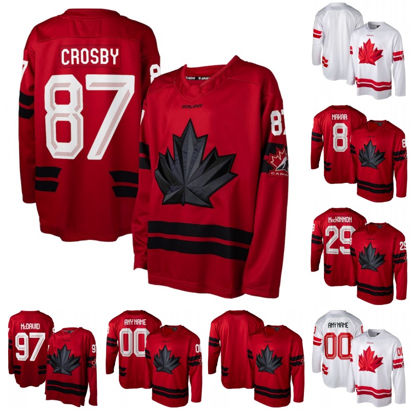 Canada Hockey 2026 Winter Olympicss Hockey Jersey Macklin Celebrini Anthony Cirelli Sidney Crosby Bo Horvat Nathan MacKinnon Brad Marchand Mitch Marner Jerseys