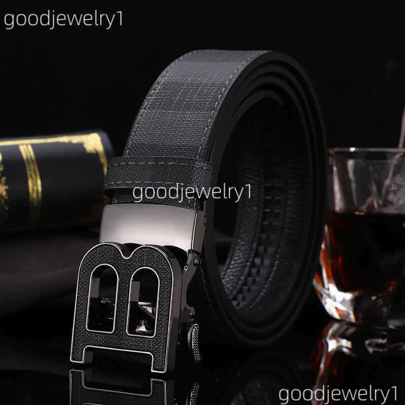 Burs Berryes Designer Belts Mens Automatic Buckle Burs Berryes Belt Brand Letter B Plaid Jeans Business Casual Pants Waistband 6 Colors G9pg 9B4 Ae0