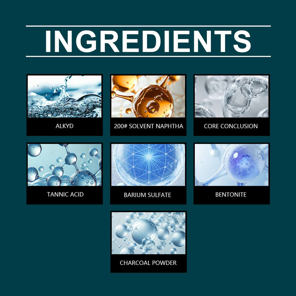 JAKEHOE 2-in-1 Rust Removal Water-Based Metal Cleaner Waterproof Rust-Resistant Corrosion-Resistant Primer S260202