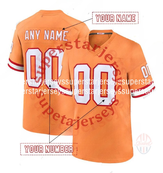6 Baker Mayfield 2025 2026 Football Jerseys 13 Mike Evans 12 Brady 7 Bucky Irving David Reddick Chris Godwin Jr. 2 Emeka Egbuka Vita Vea McLellan Alst