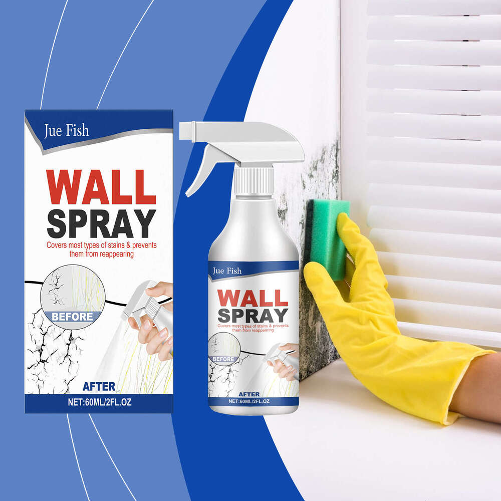Jue-Fish Repair Home Use Cover Stains Wall Peeling Indoor Renovation Spray Paint S260202