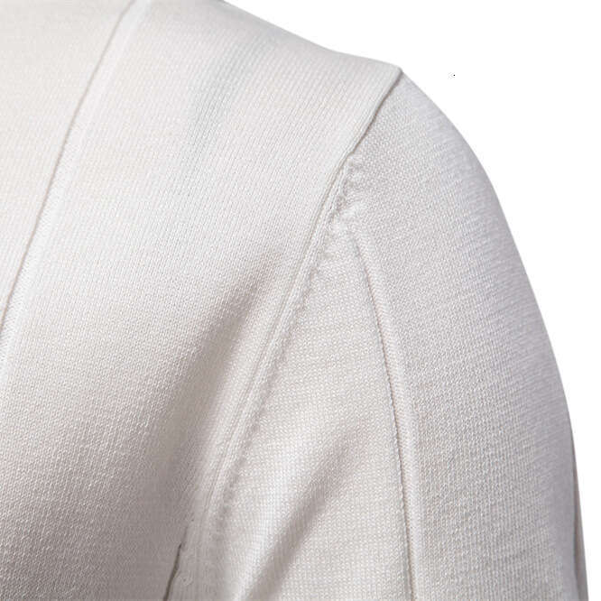 2026 Spring Summer New Casual Wool Turn-down Collar Knitted Polo Shirt Short Sleeve Men's T-shirt