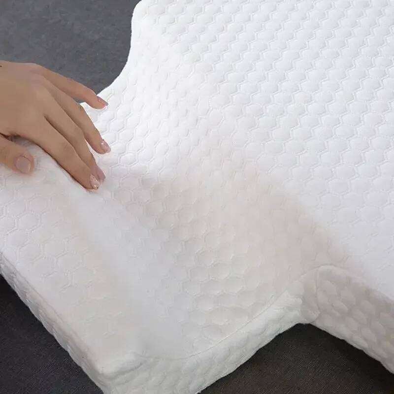 Left Right Couple Orthopedic Memory Foam Protect Cervical Vertebra Release Arm Pain Pressure Pillow for Side Sleeper 26W0203