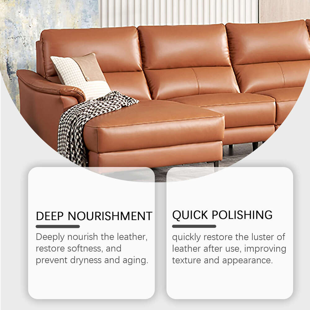 Jue-Fish Cream Furniture Boots Coat Sofa Cleaning Polishing Leather Care S260202