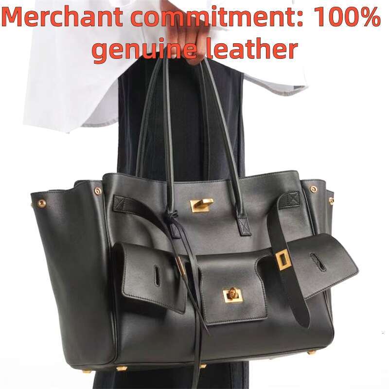 High capacity cowhide tote bag Womens mens Designer bags totes Luxury handbags crossbody Shoulder Bag BEL AIR CARRY ALL travel bag genuine leather shopping bags
