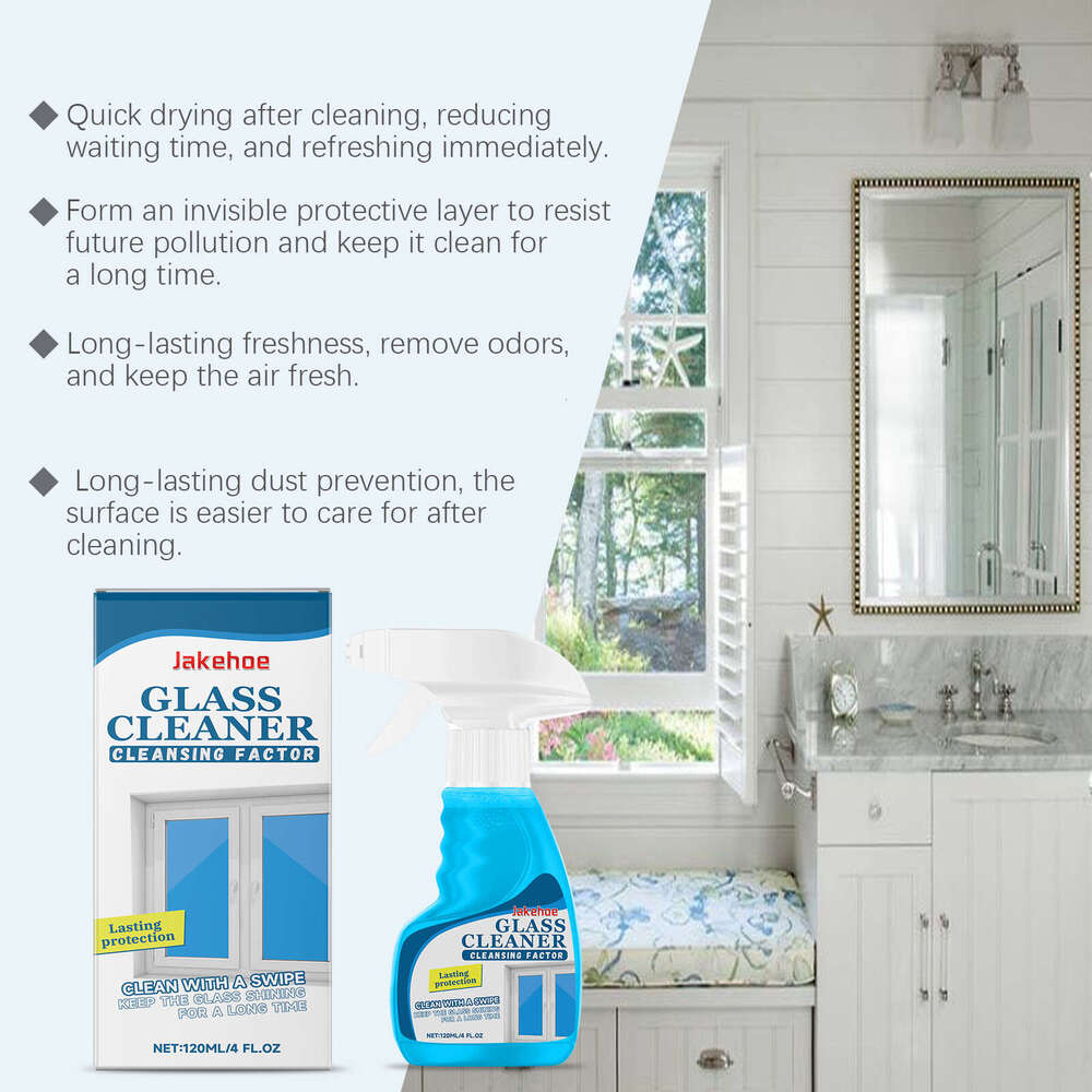 Jakehoe Oil Dust Remover Stain Cleaner Glass Cleaning Spray S260202