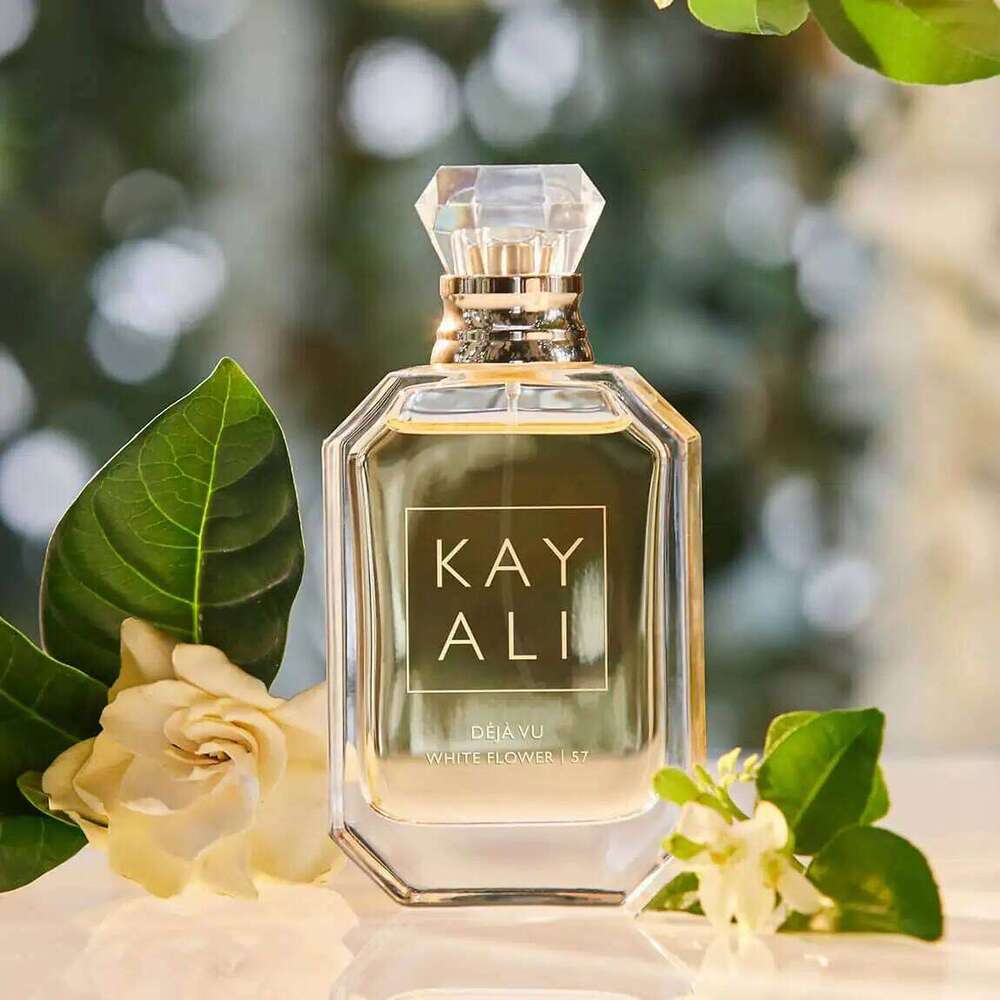 Kay Ali Dj Vu White 57 Eau de Parfum, Elegant Gold Bottle, Floral Scent, Women's Fragrances 26L0203