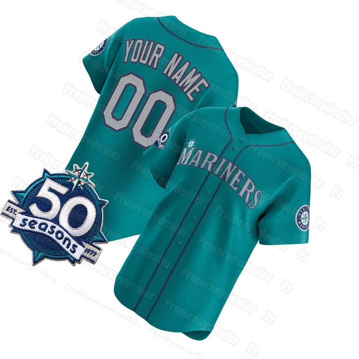 29 Cal Raleigh Mariners Randy Arozarena 2026 50th Steelheads Jersey Josh Naylor JP Crawford Julio Rodriguez Ken Griffey Jr Rowdy Tellez Mitch Garver S