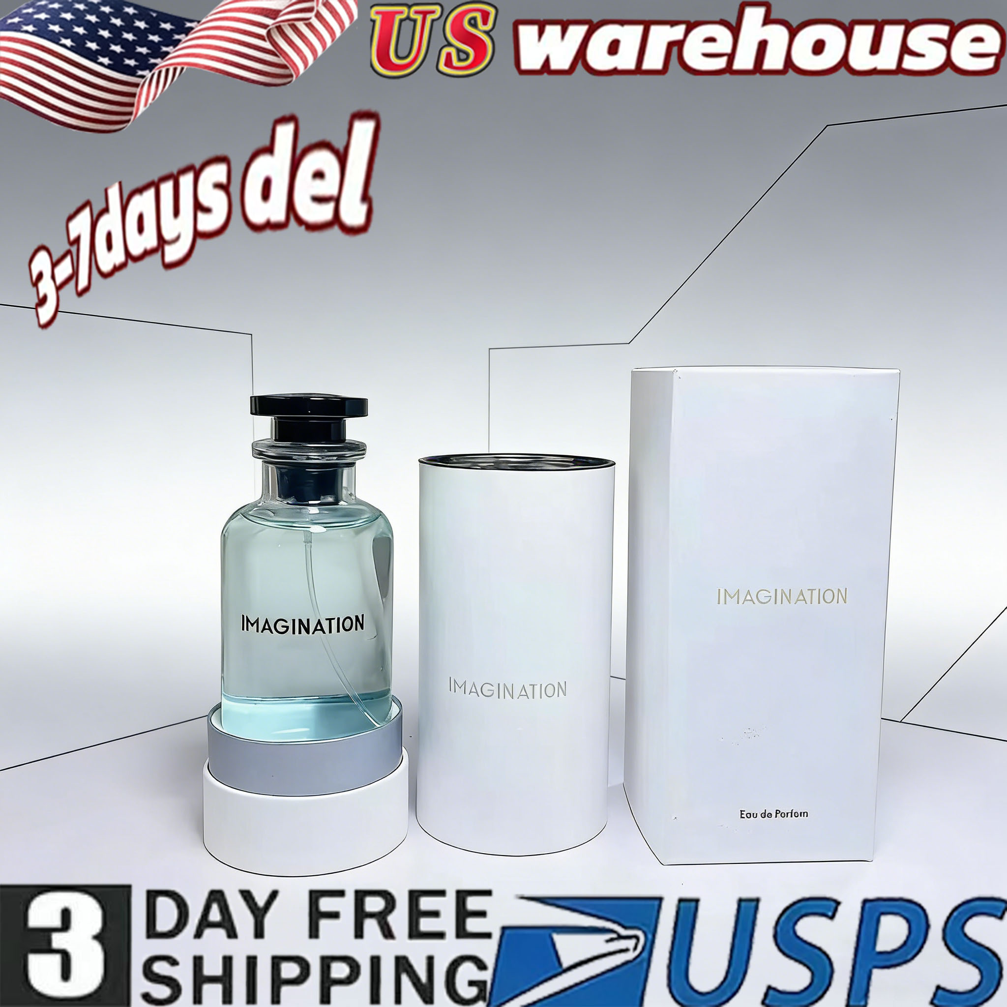 lvs mens Cologne men imagination cologne Moi Perfume Lady Spray 100ml Original box (magnetic lid) French brand good smell floral notes for any skin with fast postage