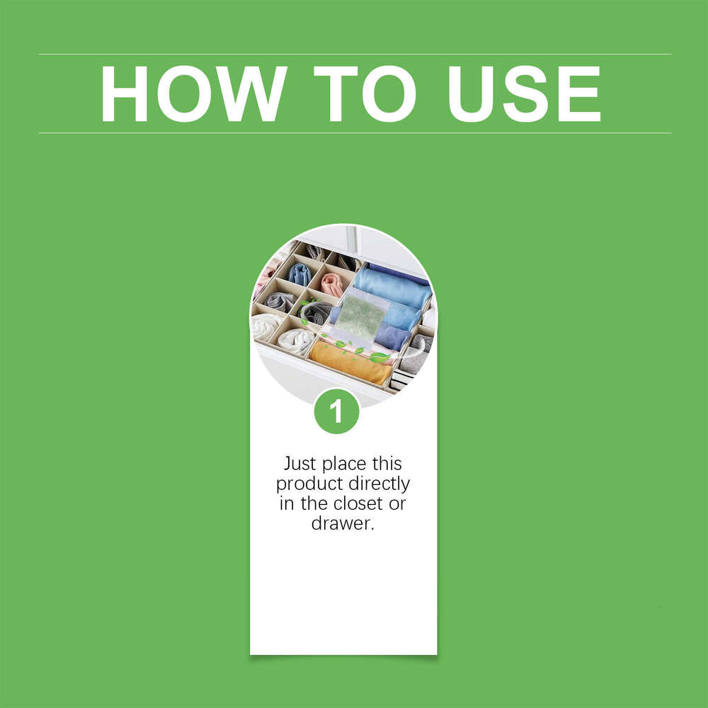 Jakehoe Floral Insect Repellent Indoor Wardrobe Shoe Cabinet Odor Natural Wormwood Fragrance Convenient Air Freshener S260202