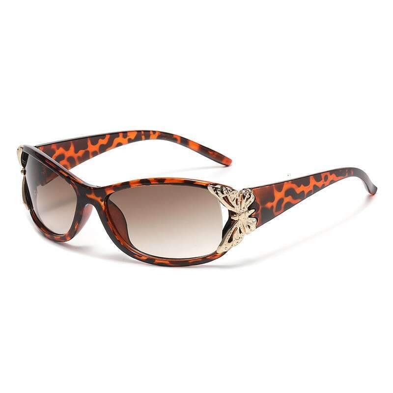 Sunglasses European American Style Butterfly Decorative Metal 1 Frame Fashion Versatile for Driving and Daily Outdoor Wear Gift High 1 Quality Texture