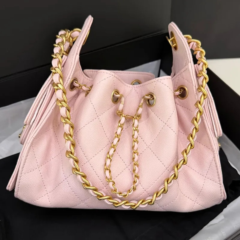 10A All-New Mirror Quality Designer bags 25c Shopping for Women Calfskin Evening Quilted Bag Luxury hobo Handbags Purple black Crossbody Shoulder 5