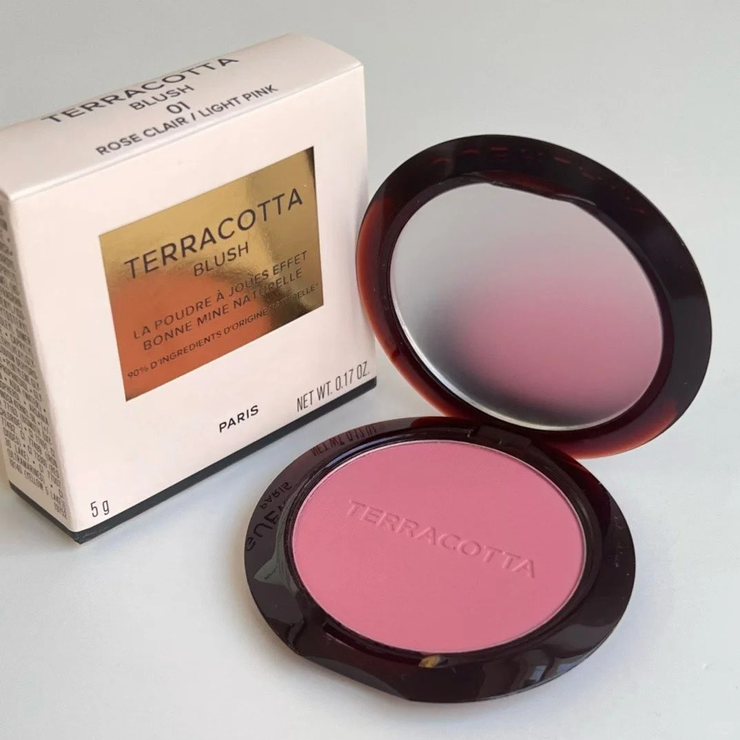 TERRACOTTA BUSH Blusher Dish Repair 5g Earthy Orange Slightly Golden Shiny Light Nude Coral Delicate Lasting Skin Melting Daily Color 6 colors Face Cheek Cosmetics