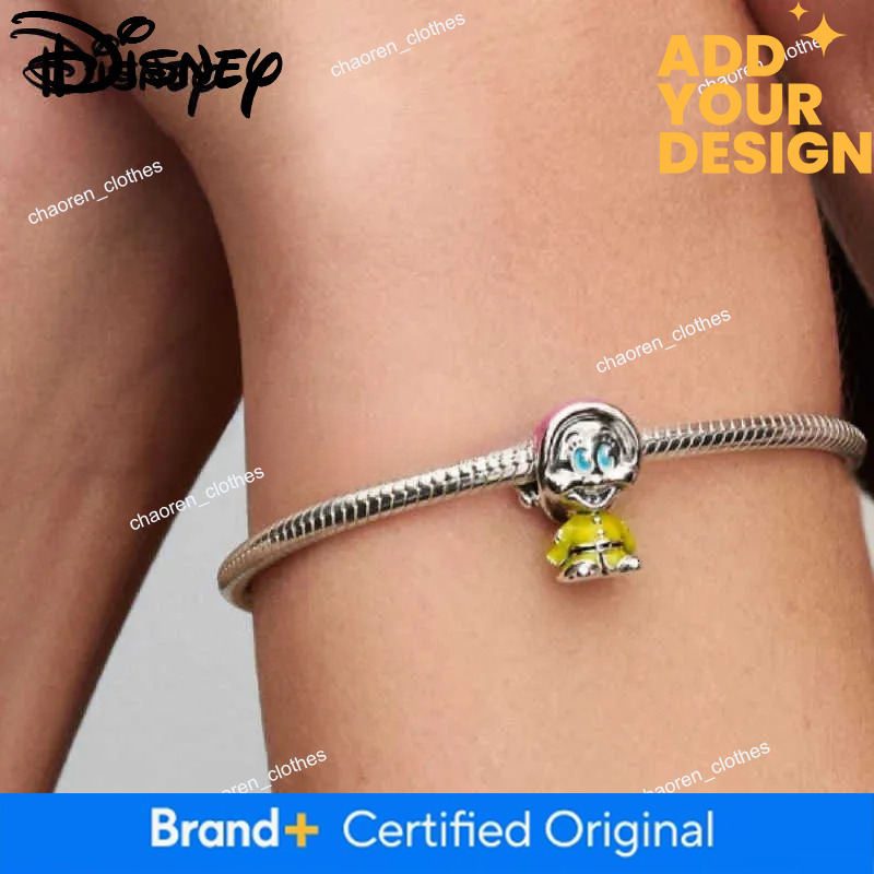 Disney New Year 925 Silver Mickey Tigger Charms Beads Fit Original Bracelet Necklace Womens Diy Fine Christma Jewelry Gift Hot H251220