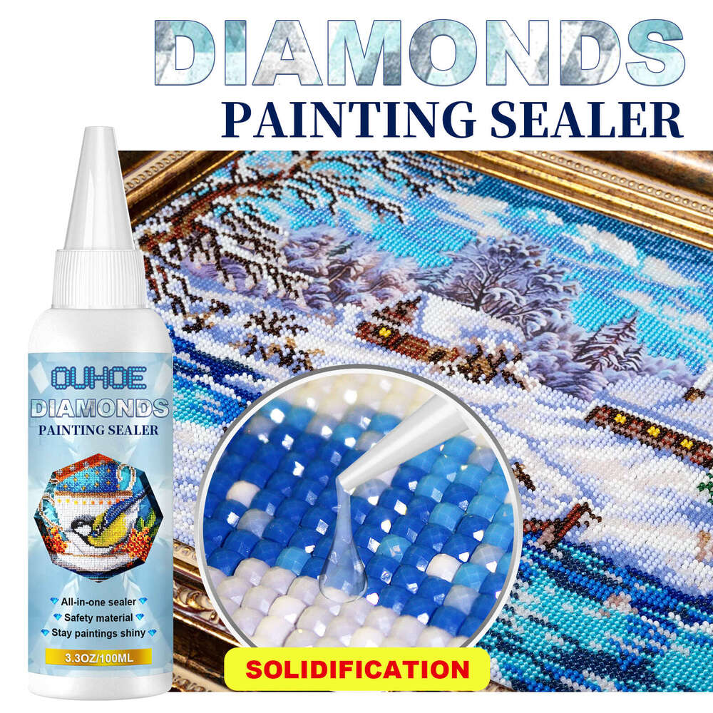OUHOE Oil Protection Adhesive 5D Diamond Painting Puzzle Sealant S260202