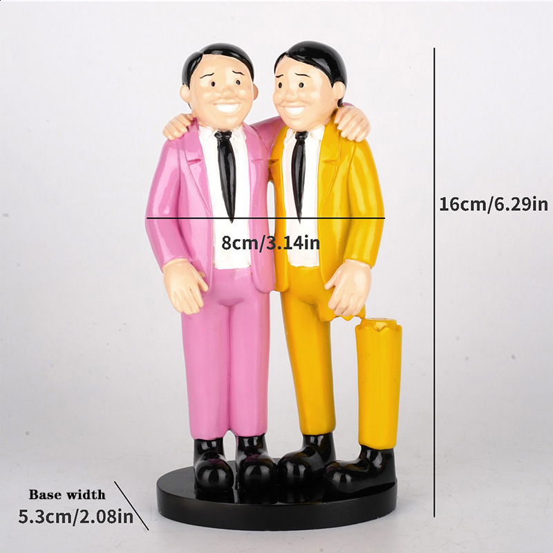 Hand Drawn Character StatuesFamily Gift Sculptures And Decorations Exquisite Collection And Handmade Joan Cornella 240327