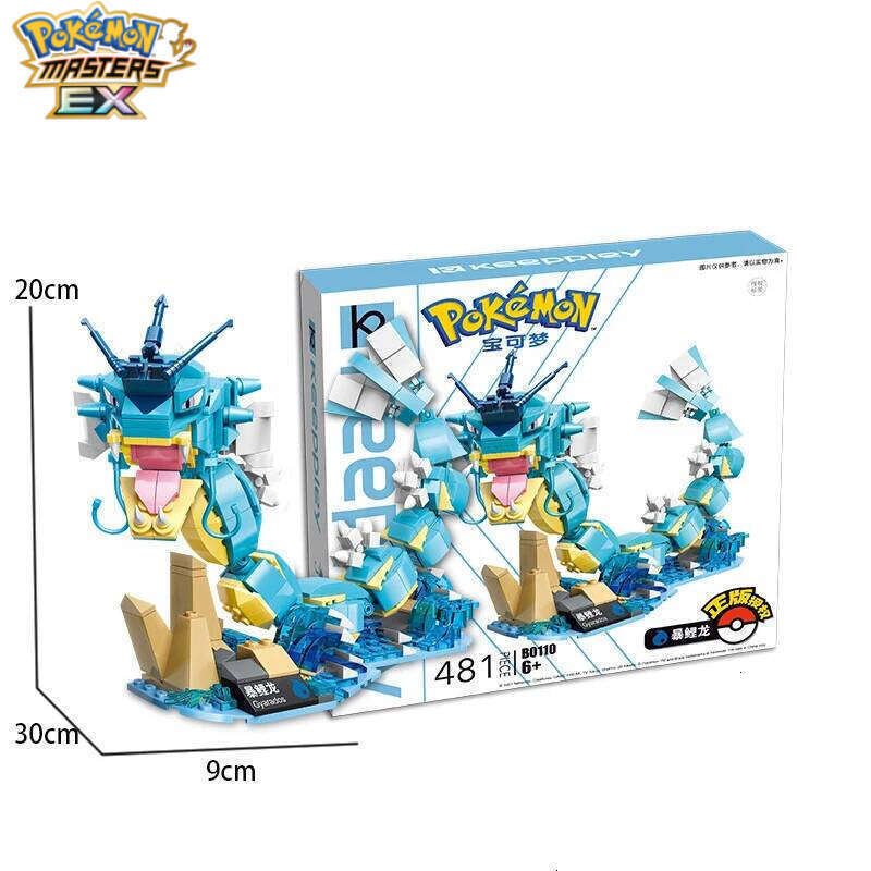 Pokemon Toy Lega Building Blocks Pokmon Action Cartoon Character Charizar Mewtwo Model building block For Boys Birthday Gifts L260203