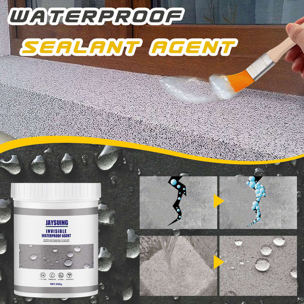 Jaysuing Sealant 300g Bathroom Kitchen Exterior Wall No-Brick Breaking Leak Repair Coating Waterproof Glue S260202