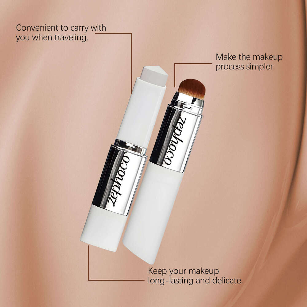 zephoco Dark Tone Concealer Color Changing Lightweight Moisturizing Brightening Skin Matte Clear Foundation Stick