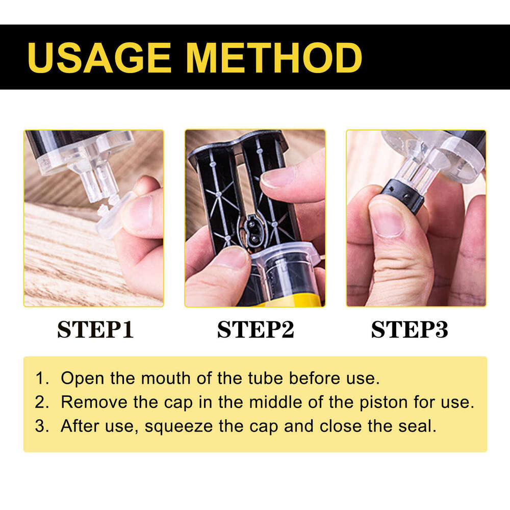 Jue-Fish Casting Epoxy Resin AB Waterproof High Temperature Resistant Multi-functional Metal Crack Repair Glue S260202