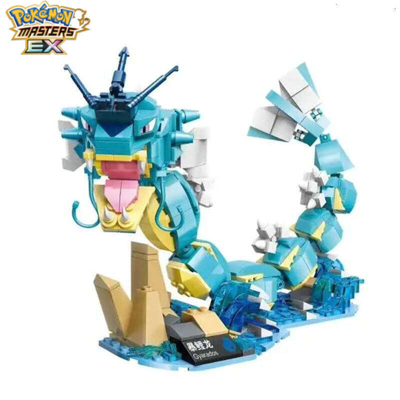 Pokemon Anime Cartoon Pikachu Bulbasaur Building Blocks Bricks Sets Movie Dolls Model Kids Toys For Children Gift L260203 - view 3