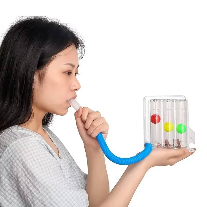 3 Ball Exerciser Function Improvement Trainer Breathing Lung Capacity Respiratory Measurement System