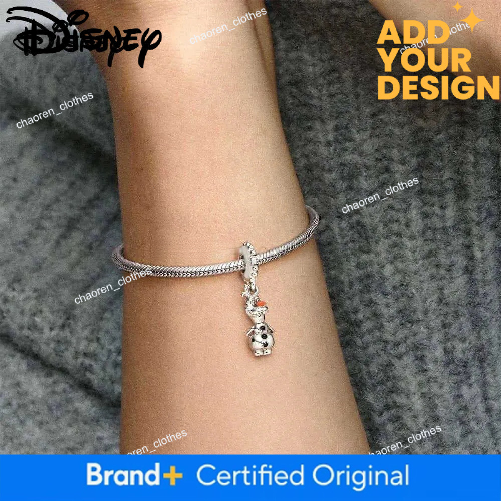Disney New Year 925 Silver Mickey Tigger Charms Beads Fit Original Bracelet Necklace Womens Diy Fine Christma Jewelry Gift Hot H251220