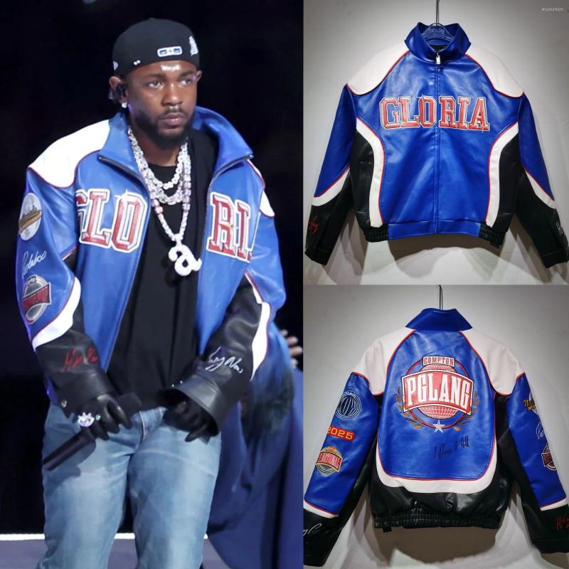 Men's Jackets Motorcycle Racing Jacket American Style Baseball Outerwear Winter Riding Clothes Vintage Retro Cross-Border Clothing