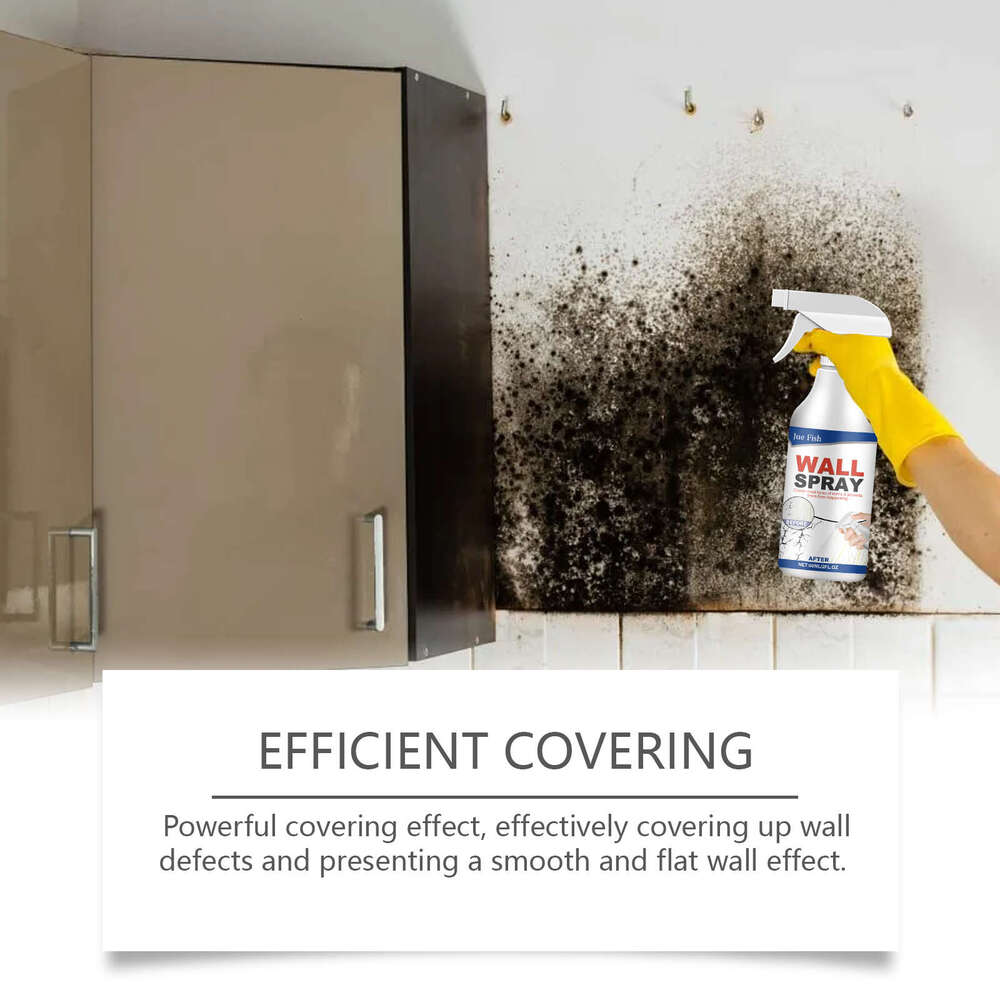 Jue-Fish Repair Home Use Cover Stains Wall Peeling Indoor Renovation Spray Paint S260202