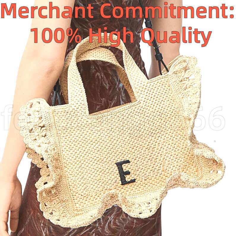 Womens mens Raffias Font Tote bag Luxury Designer bags summer straw weave bag fashion handbags Shoulder Bag Top quality Linen woven beach bag high capacity travel bag