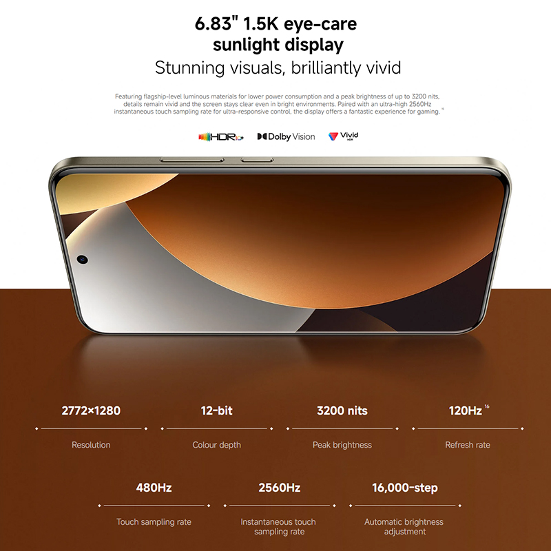 Xiaomi Redmi Note 15 Pro+ 5G Global Version Snapdragon 7s Gen 4 NFC 6.83" CrystalRes AMOLED display 6500mAh