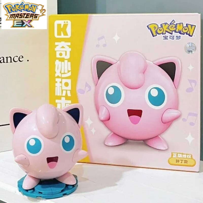 Pokmon Building Block Series Kawaii Jigglypuff Snorlax Splicing Model Pikachu Togepi GengarOrnaments Puzzle Toy Gifts L260203 - view 7