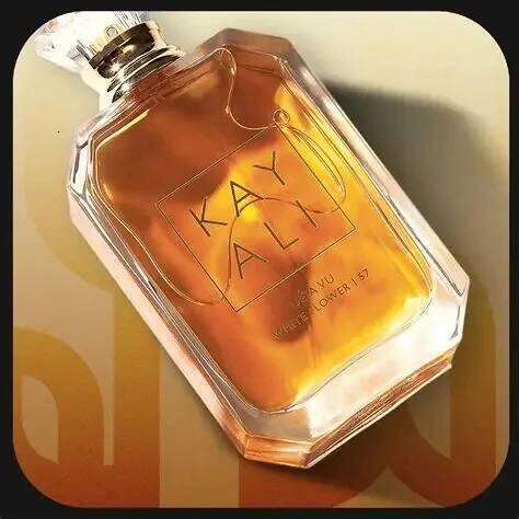 Kay Ali Dj Vu White 57 Eau de Parfum, Elegant Gold Bottle, Floral Scent, Women's Fragrances 26L0203