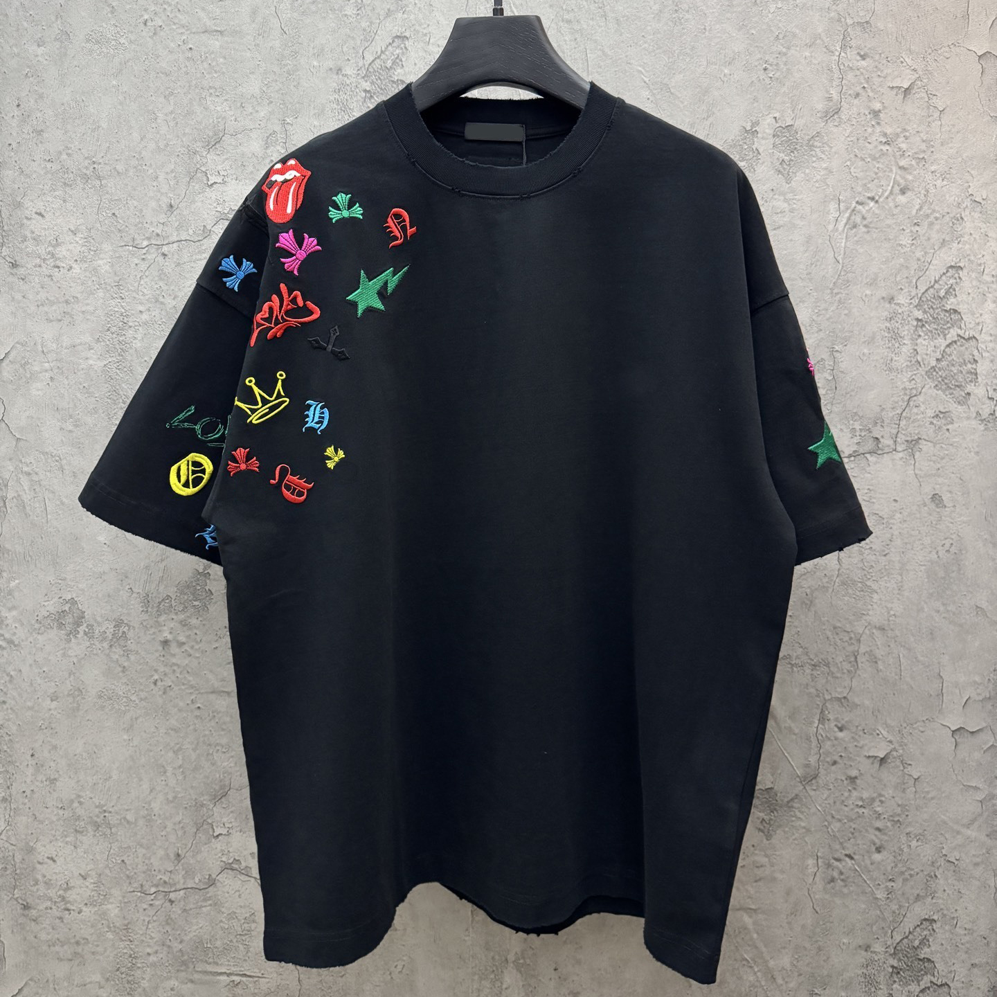 Men's Plus Tees Polos Round T shirt plus size neck embroidered and printed polar style summer wear with street pure cotton knitted designer t shirts 4y423