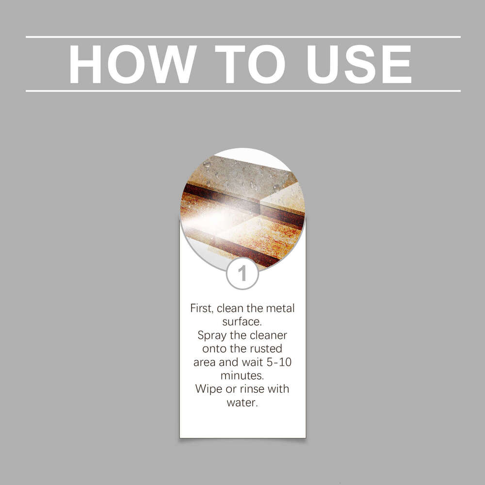 Jue Fish Metal Surface Dissolving Clean Bright Multi-Purpose Cleaning Rust Remover S260202