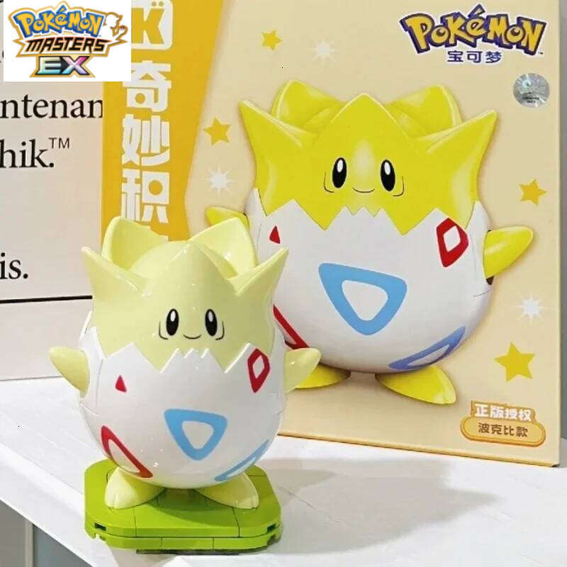 Pokmon Building Block Series Kawaii Jigglypuff Snorlax Splicing Model Pikachu Togepi GengarOrnaments Puzzle Toy Gifts L260203 - view 6